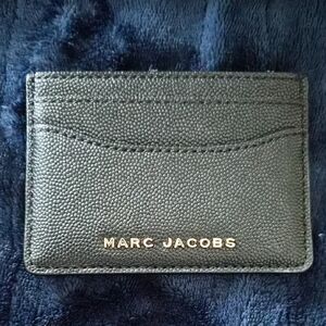 Marc Jacobs Textured Black Card Holder